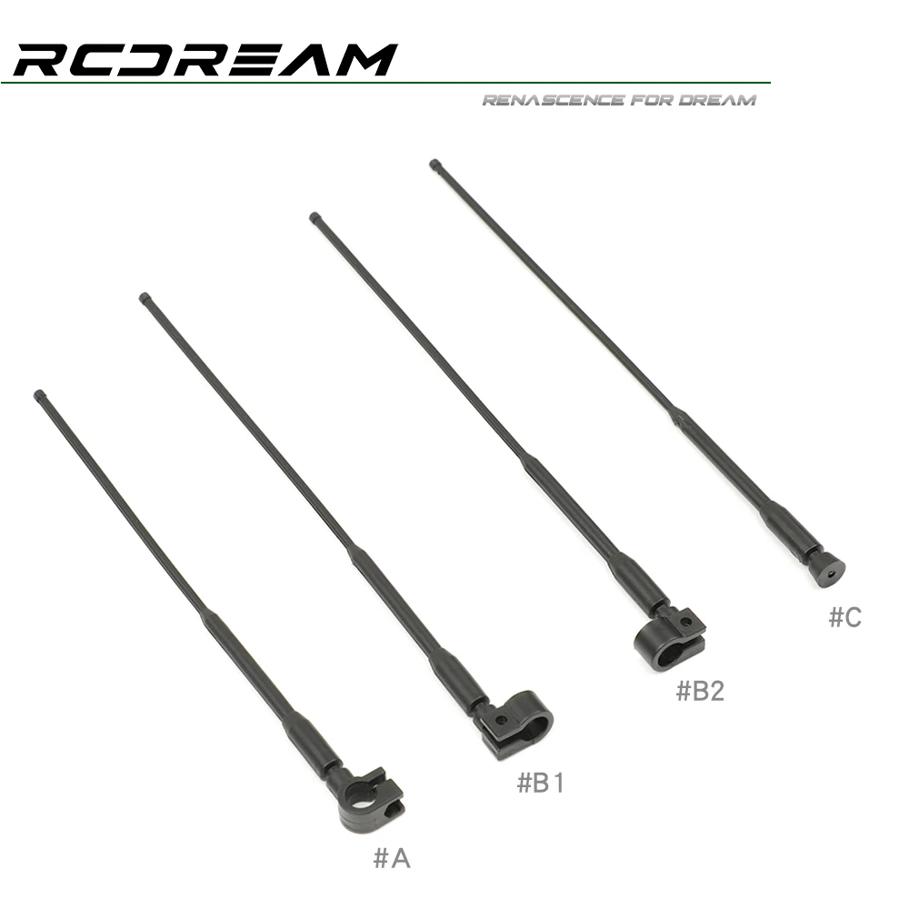 Rcdream Antenna Simulata Decorazione Segnale Linea 1/10 1/8 Rc Auto Crawler Trx4 Scx10 Mst Vp Traxxas Slash 4X4 Udr