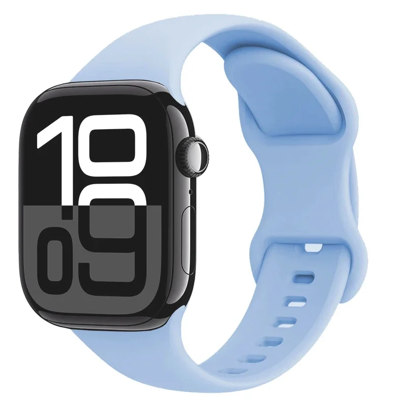 Premium Soft Silicone Watch Band - Elegant and Comfortable Replacement Strap