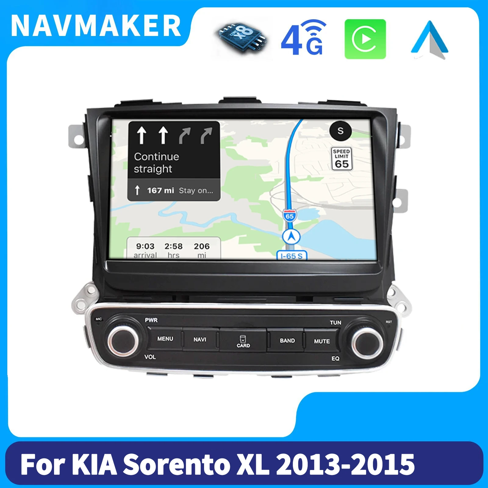 

Head unit for Kia Sorento XL FL 2013 2014 2015 Car Autoradio Radio Multimedia Video Player Navigation GPS Stereo No DVD No 2Din
