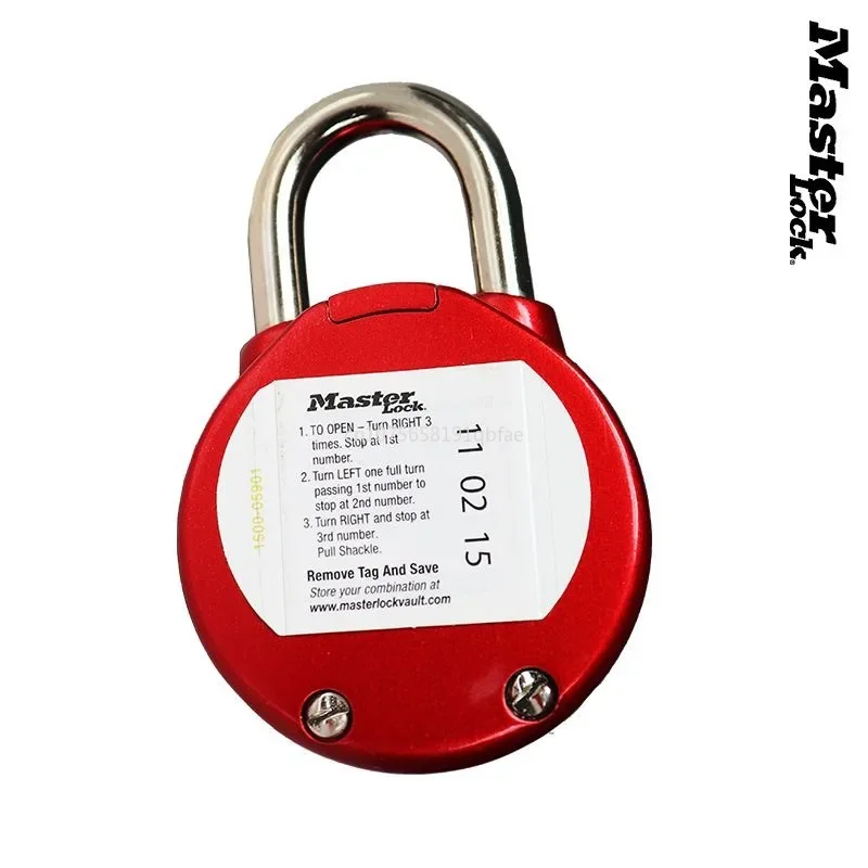 Lucchetto A Combinazione Master Lock Blu Per Armadietti Palestra E Scuola - 5
