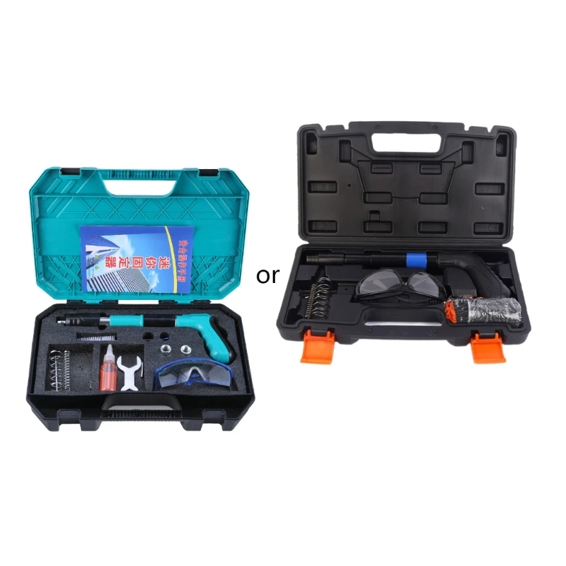 

Manual Mini Steel Guns Rivet Tool Ceiling Wall Wire Slotting Device Home Wall Fastener Metalworking Rivet Guns Dropship