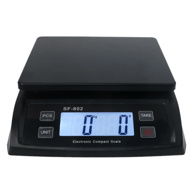 Bilancia Digitale Da Cucina 30kg/60lb - Alta Precisione 1g, Grande Piattaforma, Funzione Tara E Conteggio, 6 Unità Di Misura Con Display LCD