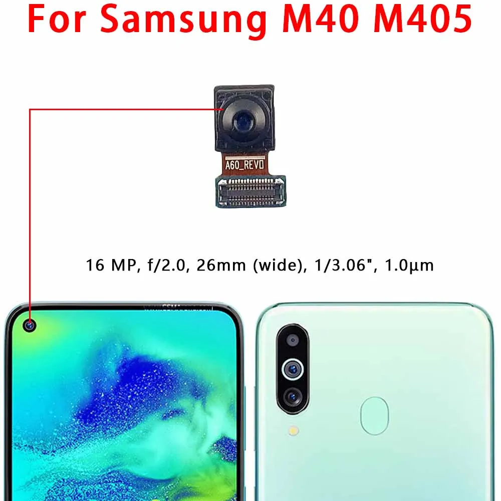 Price Samsung M40 Back Panel Front Camera Samsung M40 Camera Price