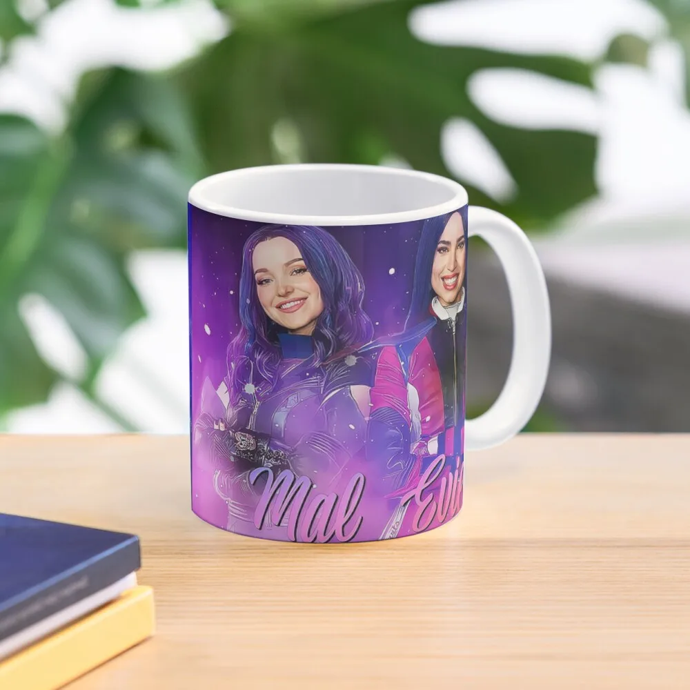 

Mal and Evie - Descendants 3 Coffee Mug Porcelain Thermal For Mug