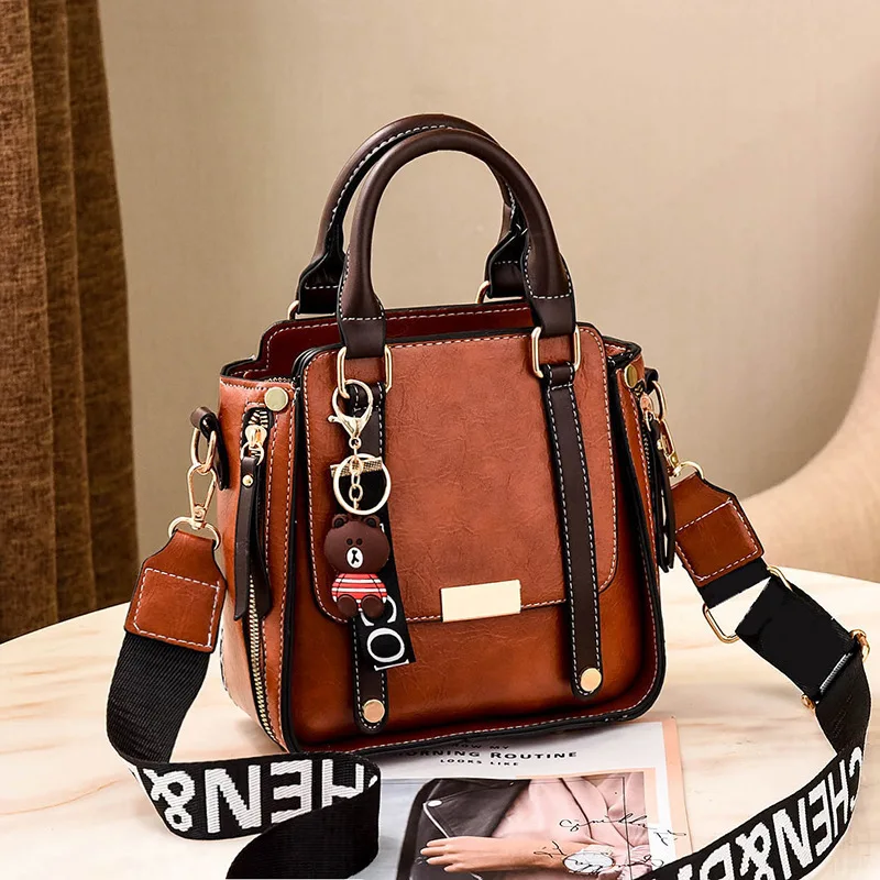 

Baobao Women's 2023 New Fashion Handbag Korean Version Simple And Casual Style One Shoulder Crossbody Bag Female bagsWomen's bag