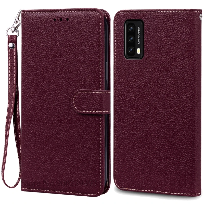 Elegant Wallet Flip Leather Book Case with Soft Silicone Shockproof Cover - Blackview A90