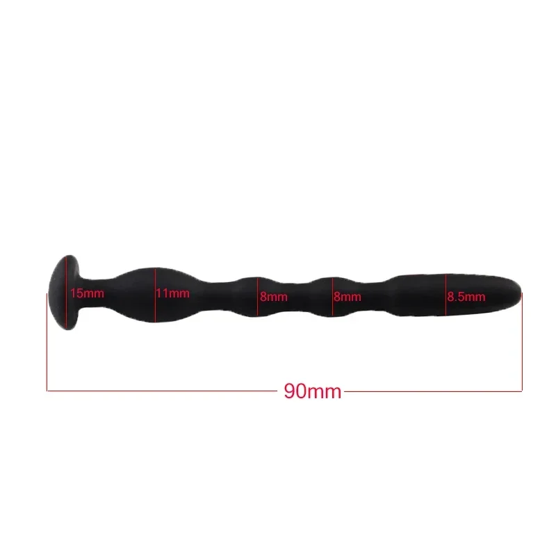 Urethral dilator silicone urethral dilator Silicone Urethral Catheter Sound Sounding Dilator Rod Set Horse Eye Penis Plug Stimulator Gay Adult Sex Toys For Men