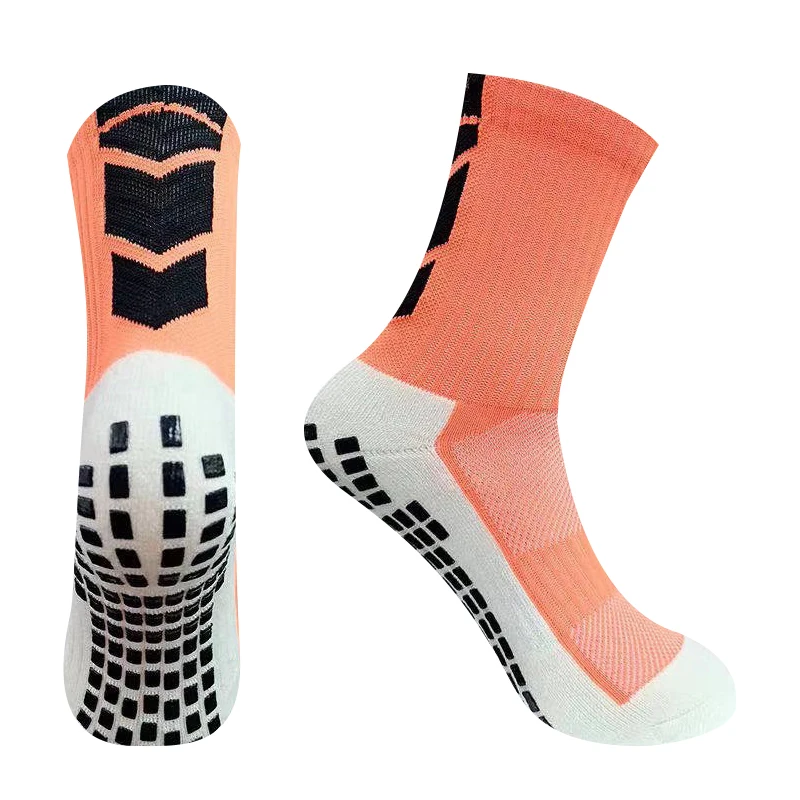 Grip Breathable Football Socks Thickened Anti-Slip Non Skid Sports Soccer Socks Adults Kids Outdoor Cycling Sock