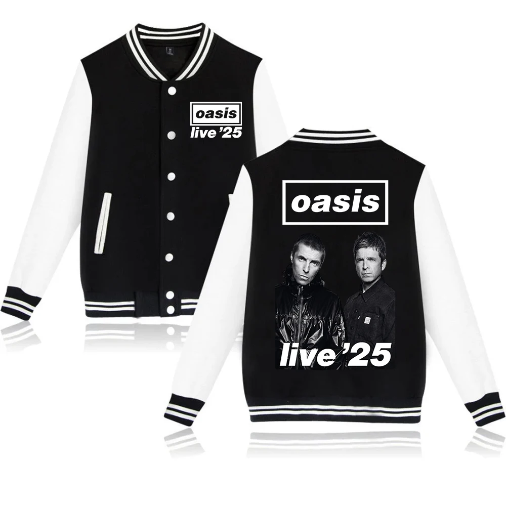 ミュージシャン Oasis Live '25 Logo Harrington Jacket Oasis Live 25 Merch Logo Harrington jacket | eBay