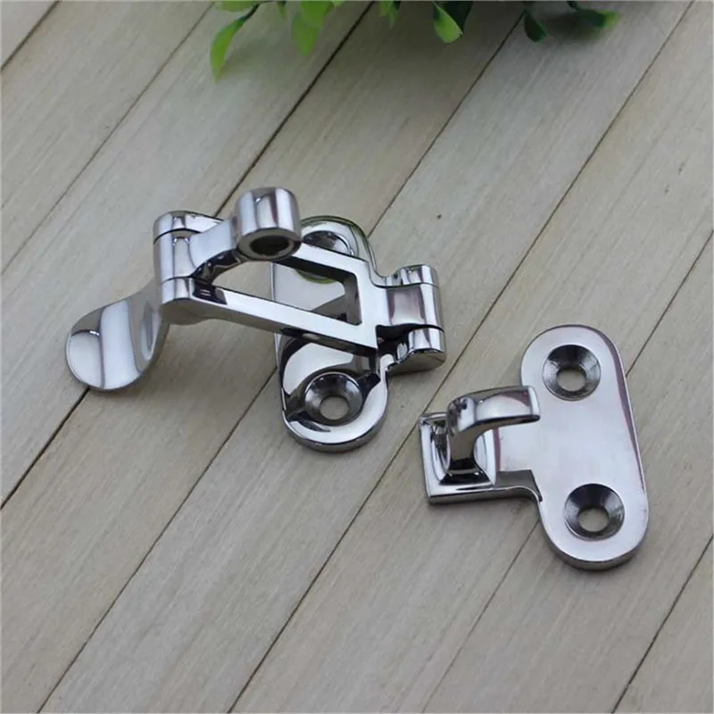 Marine Boat Stainless Deck Lock Down Clamp Deck Hasp Locker Anti-Rattle Latch Fastener marine accessories marine fastening set marine hardware 1pc