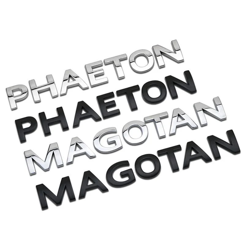 Для Volkswagen VW Phaeton Magotan письма багажник хвост Автомобильная наклейка эмблема значок