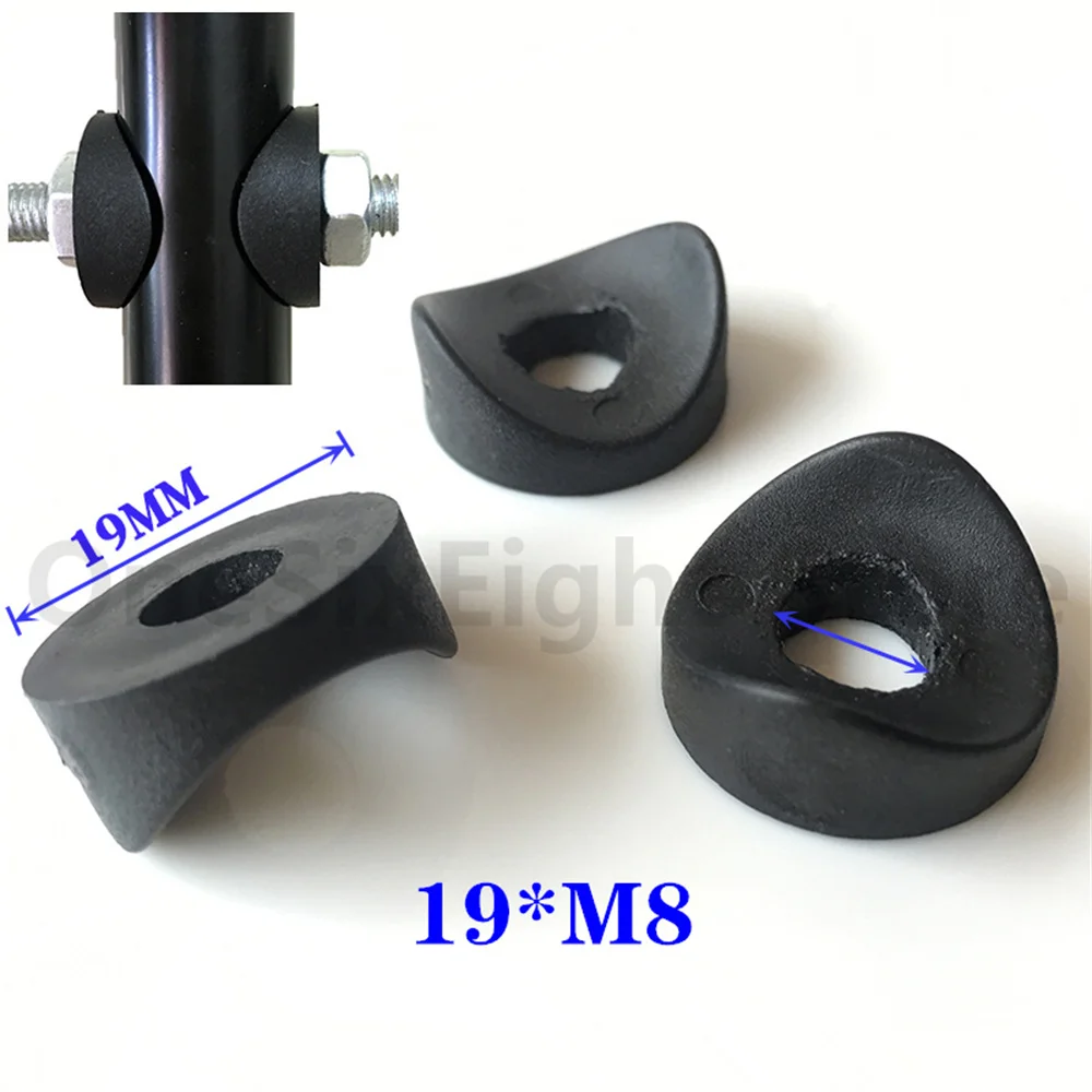 Plastic Round Washer Hole Plug 16x6mm-25x8mm For Pipe Bolt Furniture