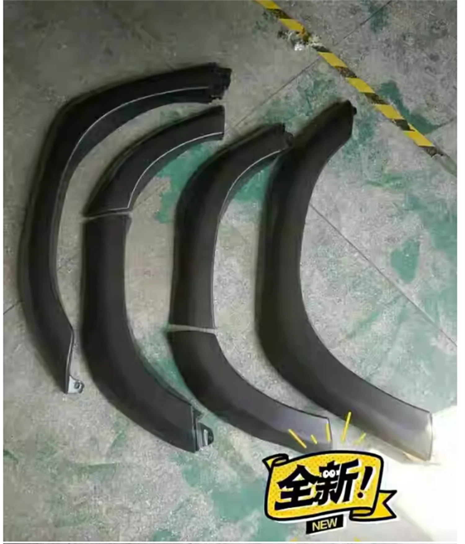 

Car Wheel Eyebrow Protector Sticker Trim Fender Flare Anti-scratch for Toyota 4500 LC80
