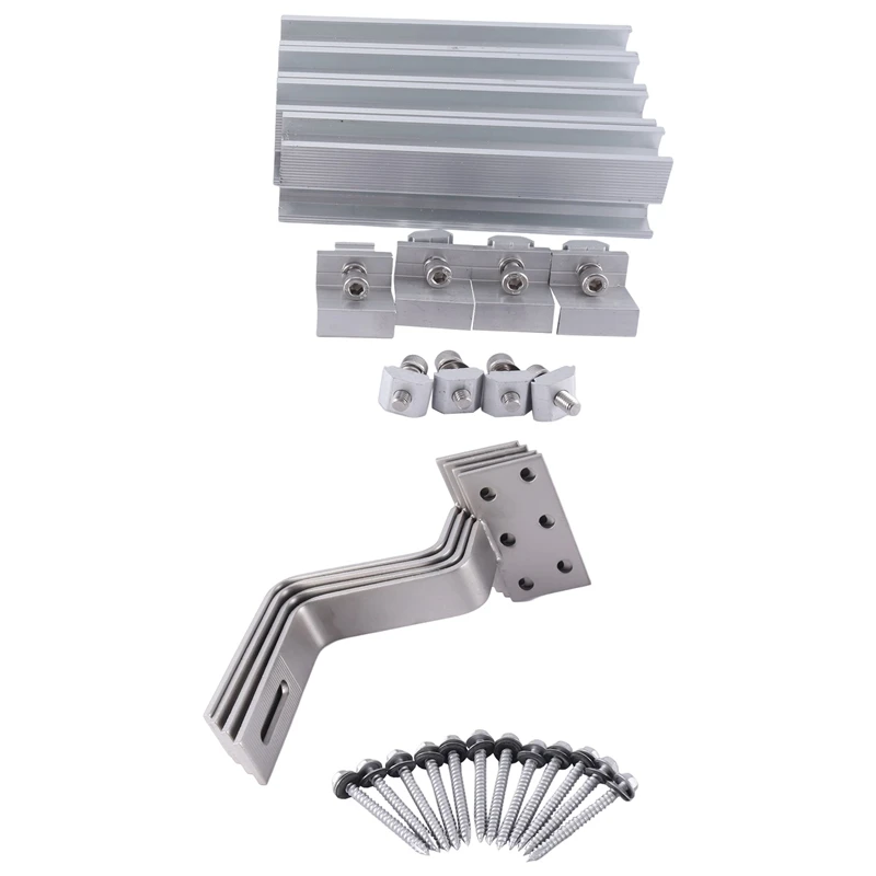 Photovoltaik Solar Stainless Steel Ziegeldach Montage Set Ziegeldach Montageschiene Set Solarmodul