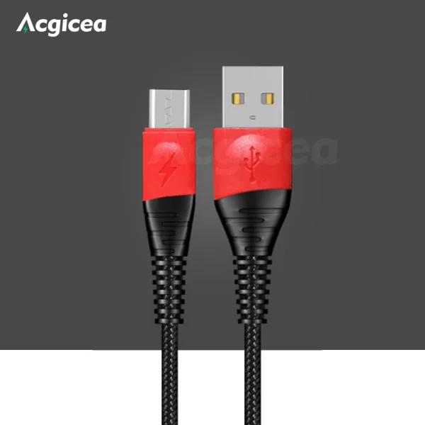 Type C USB Micro Cable For Samsung Xiaomi Huawei Phone Fast Charging Date Cable Micro USB Type C Quick Charge Nylon Data Cables hdmi phone to tv Cables