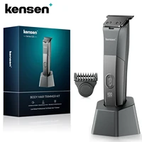 Kensen S25 Electric Body Hair Trimmer Men’s Razor with base Adjustable Shaver Hair Cutting Machine Beard Trimmer Haircut Machine