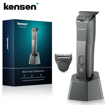 Kensen S25 Tagliacapelli elettrico per il corpo Rasoio da uomo con base Rasoio regolabile Macchina per tagliare i capelli Trimmer per barba Macchina per tagliare i capelli 1