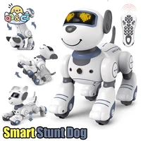 Funny Smart Machine Electronic Dog Robot Dogs Stunt Puppy Voice Command Programmable Touch-sense Music Song Toys for Kids Gifts 2