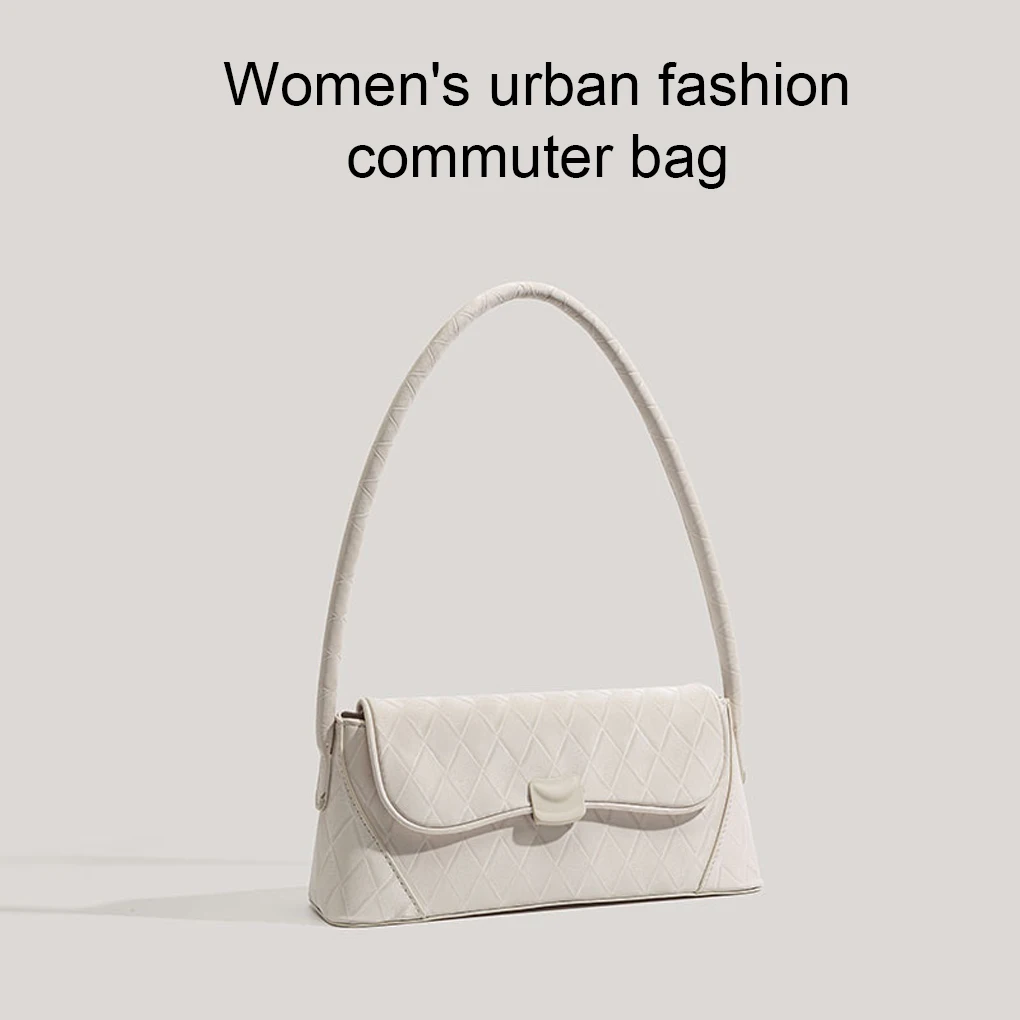 Fashion Commuting Style Ladies Square Bag Messenger Bag Soft PU Small Square Bag Diagonal Cross Womens Handbag