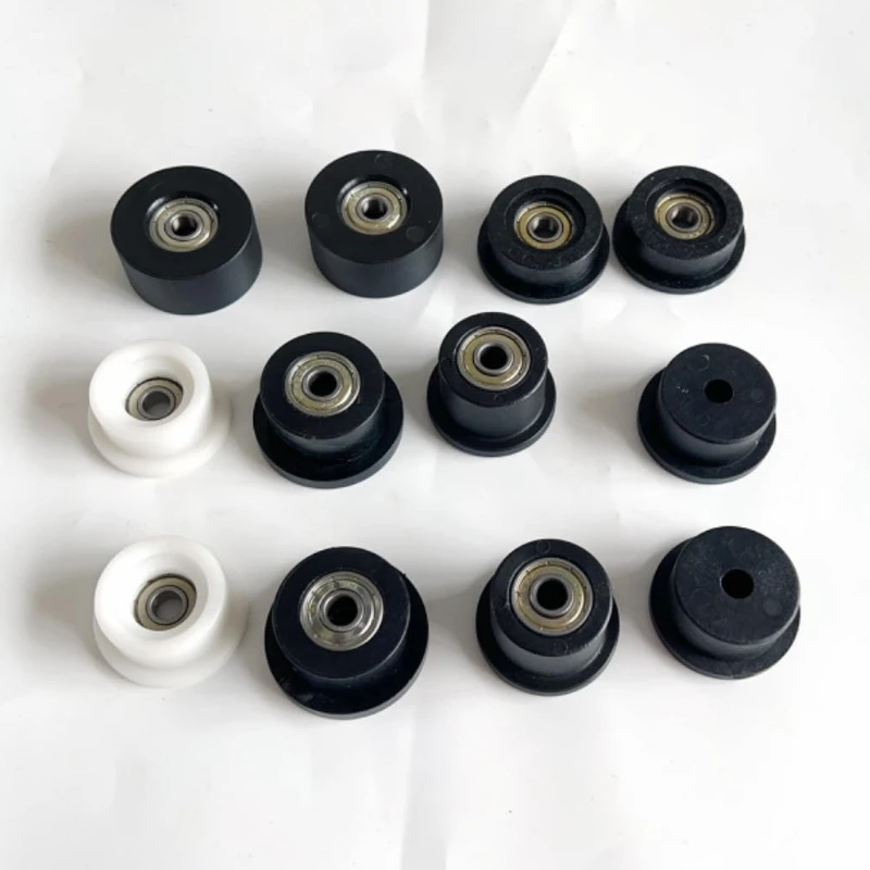 2pcs Equipment sliding bearing roller gym fitness equipment roller parts rowing machine cushion bearing parts gym accessories