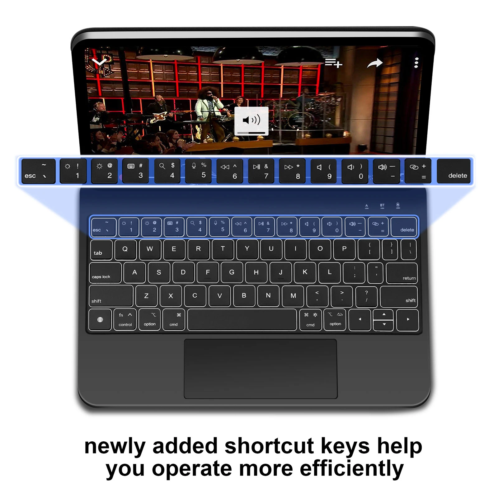 iPad Pro 11inch 2024/Air 11inch2024キーボード Amazon.com: HOU iPad Pro 11 Inch Case with Keyboard M4 2024