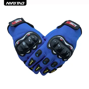 Motorcycle Gloves Breathable Full Finger Racing Hard Shell Gloves Outdoor Sports Protection Riding Cross Dirt Bike Gloves 1