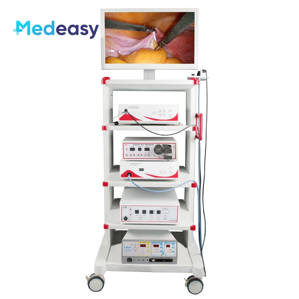 Medical Full HD Laparoscopic Tower Endoscopy Endoscope Camera System
