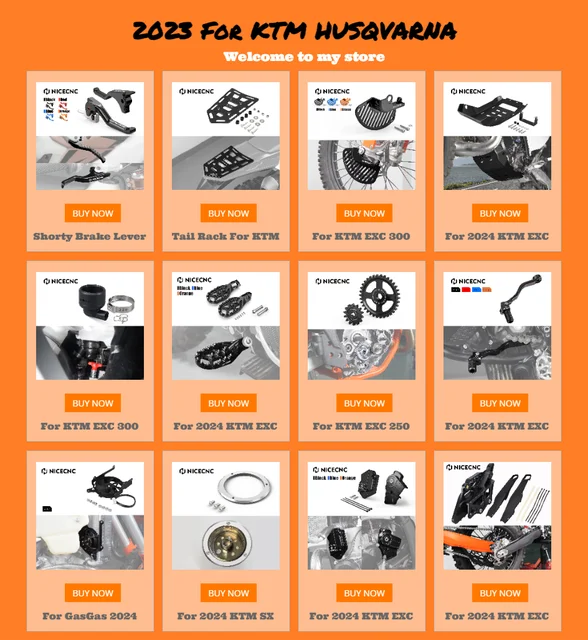 2024 For KTM EXC 300 EXC 250 XCW 500 SX 125 XC 150-500 EXC EXCF