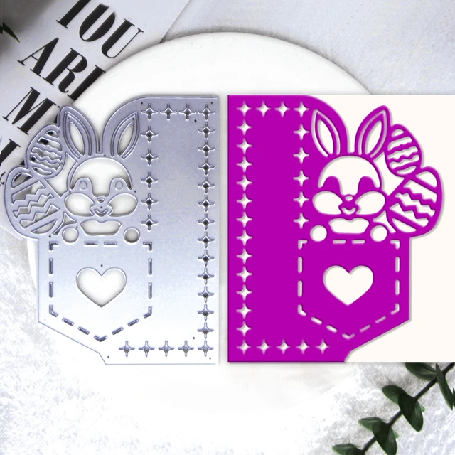 STENCILS CRAFTS TEMPLATES SCRAPBOOK EASTER STENCILS RABBITS CHICKS BASKET  EGGS