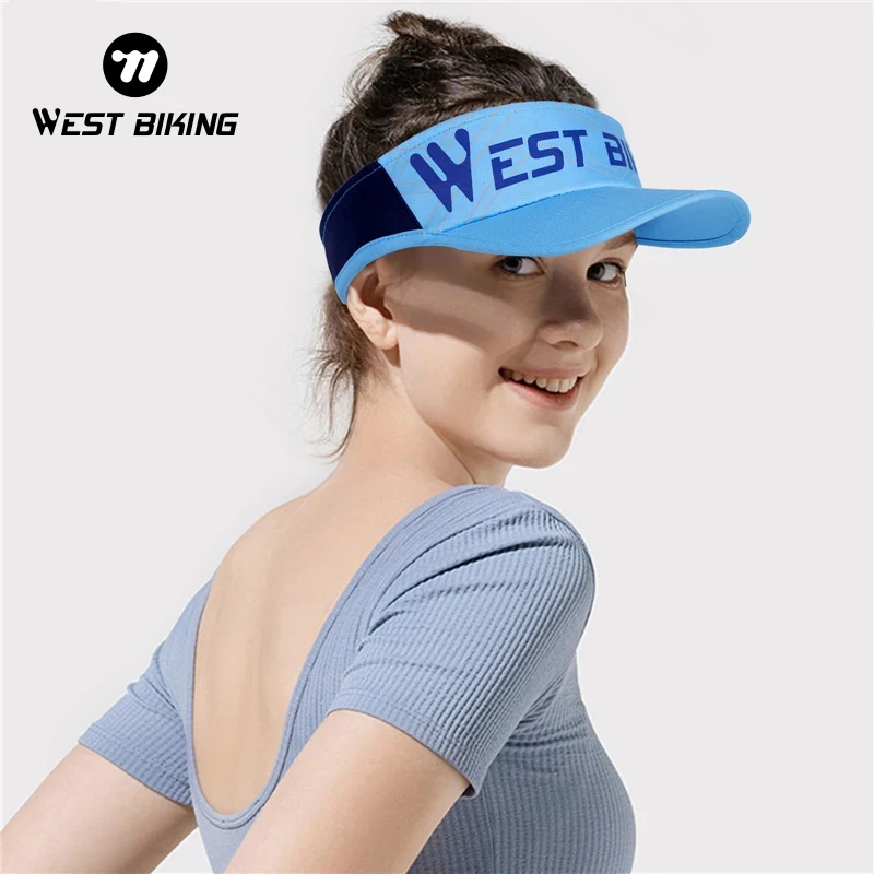 WEST BIKING Sport Caps Cycling Shading Cool Women's Men's Summer Hat For Outdoor Bicycle Running Jogging Baseball Golf Beach Hat