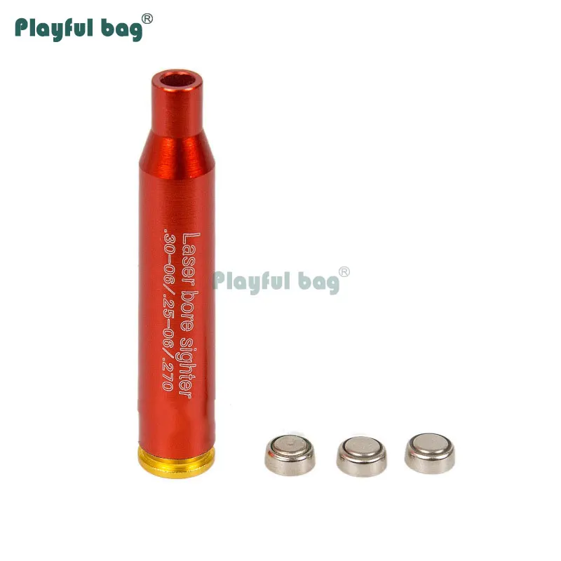 Tactical Red Laser Cartridge Bore Sighter .308 7.62X39 7.62X54 12GA 20GA 30.06 .223 Hunting Boresighter With Battery AQB150 laser bore sight