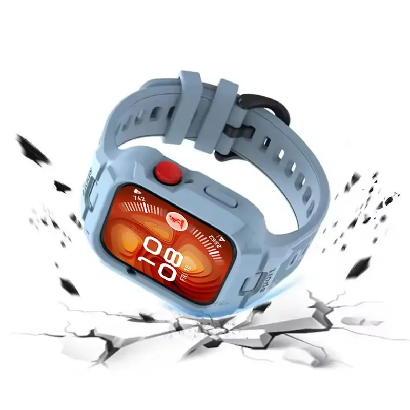 Versatile 2-in-1 Watch Case with Strap and Bumper Frame Protector