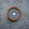 Wood Wedding Ring Case Box Natural Walnut Wooden Jewelry Display Box Organizer Earring Rings Holder Gift Packaging Boxes 5