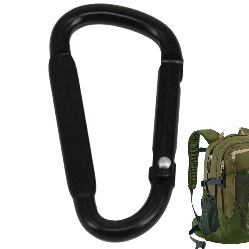Carabiner Clip Aluminum Alloy D Ring Shape Carabiner D Clip Metal For Camping Hiking Backpacking Key Camping climbing carabiner