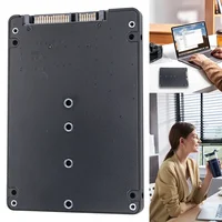 M.2 NGFF SSD To SATA3 Adapter Card 6Gbps Hard Disk Adapter Board Dual-Use M.2 NGFF To SATA3.0 Adapter Card for PC