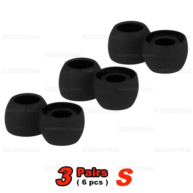 Silicone Noise Reduction Earbud Tips - Soft and Comfortable Replacement Earplugs