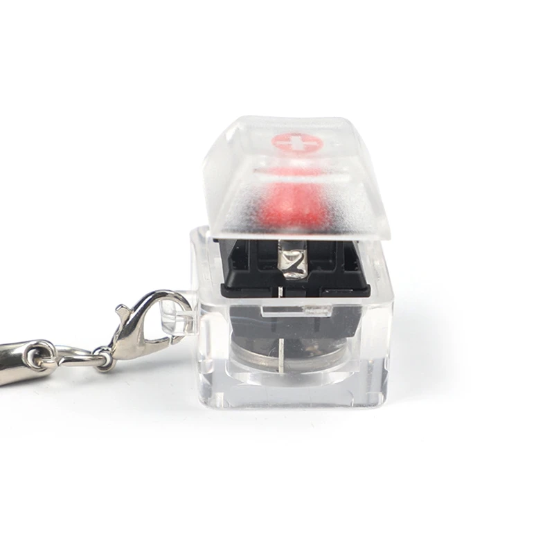 Gateron Mechanical Keyboard Switch Tester Keychain - Translucent Sampler Tool