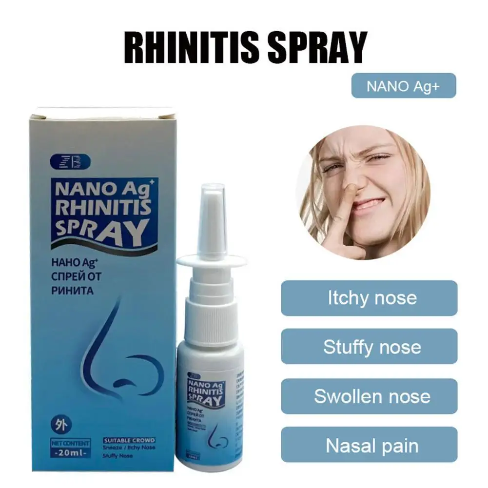 Lot Nasal Sprays Treatment Allergic Sinusitis Nasal Congestion Itchy Nose Liquid Remove Chronic Rhinitis Chinese Herb Plaster