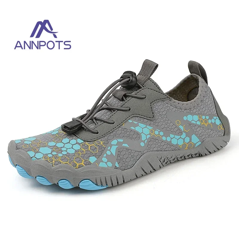 Aqua Shoes Trail Running Barefoot Runner Walking Sneakers Wide Toe Barefoot Sports Cross Trainers Zero Drop Shoes, Water Shoes