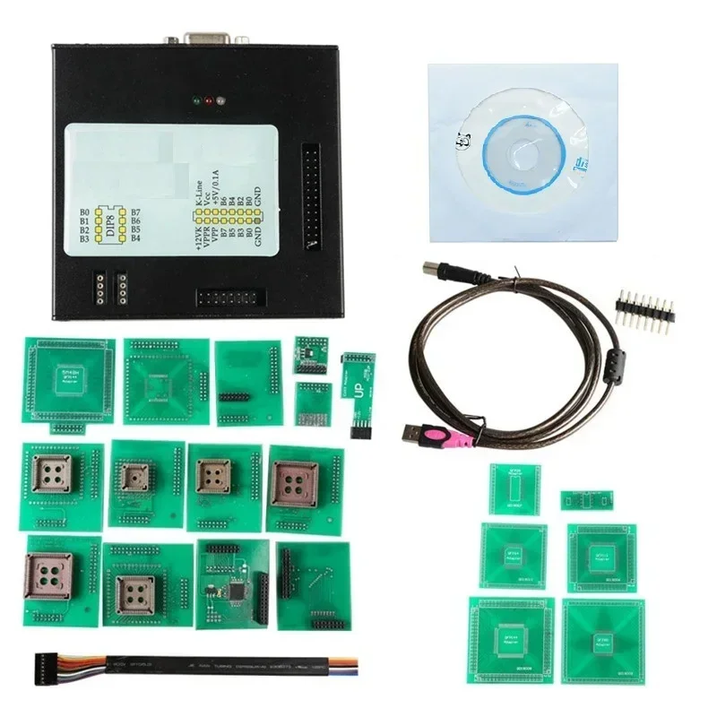 PL/RU Ship New XPROG 6.50 ECU Programming Tool V6.26 X-Prog ECU Programmer V5.55 XPROG Box Programmer M Adapter