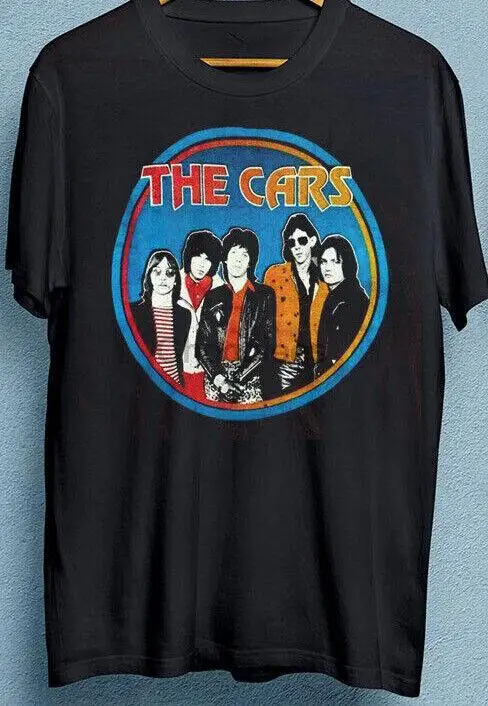 Vintage The Cars Band T shirt Black Unisex All Size Gift For Fans TN873