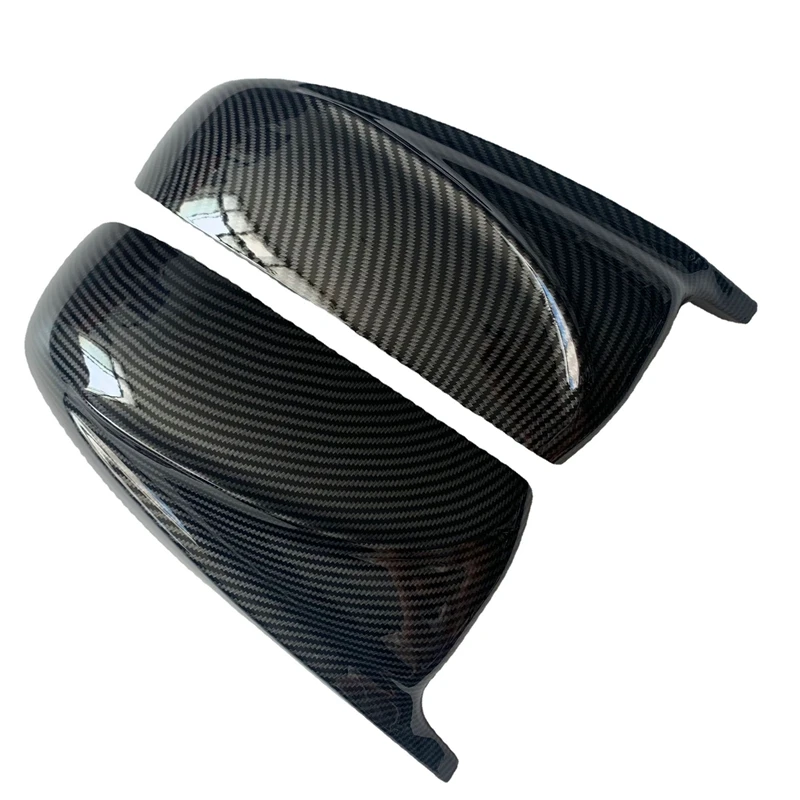 

Horn Carbon Fiber Pattern Rearview Mirror rear view Mirror Shell Suitable For X5 X6 E70 E71 2008-2013