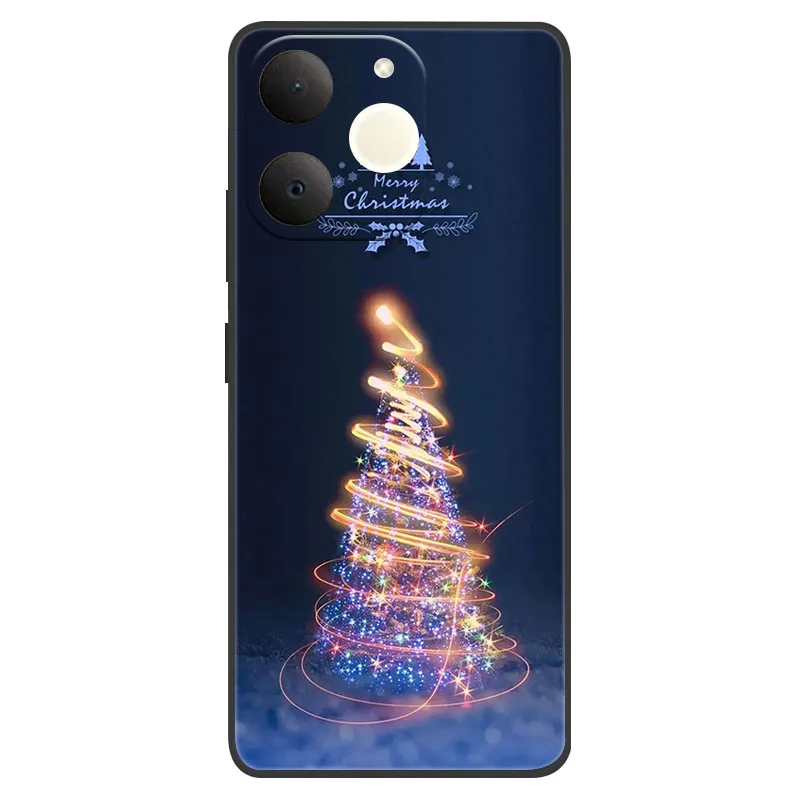 Christmas Edition Soft Silicone TPU Back Cover - Festive Phone Case Bumper