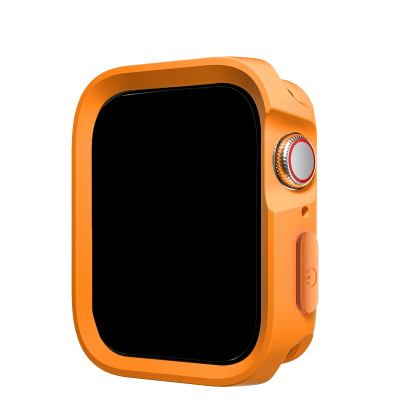 Durable Soft TPU Protective Apple Watch Case - Anti-Drop Bumper Cover