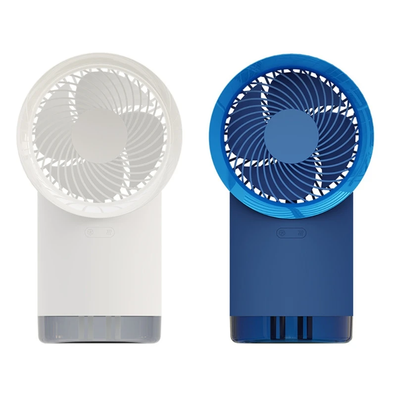 

D0AB Portable Fan Cooler Misting Fan Portable Desktop Fan Mini Humidifier Cooling Fan for Outdoor, Office, Travel, Indoor