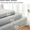 5cm Long Bench Cushions Chair Seat Sofa Pillow Seat Bay Window Decorative Cushion for Sofas Garden Bench Seat Swing Backseat 3