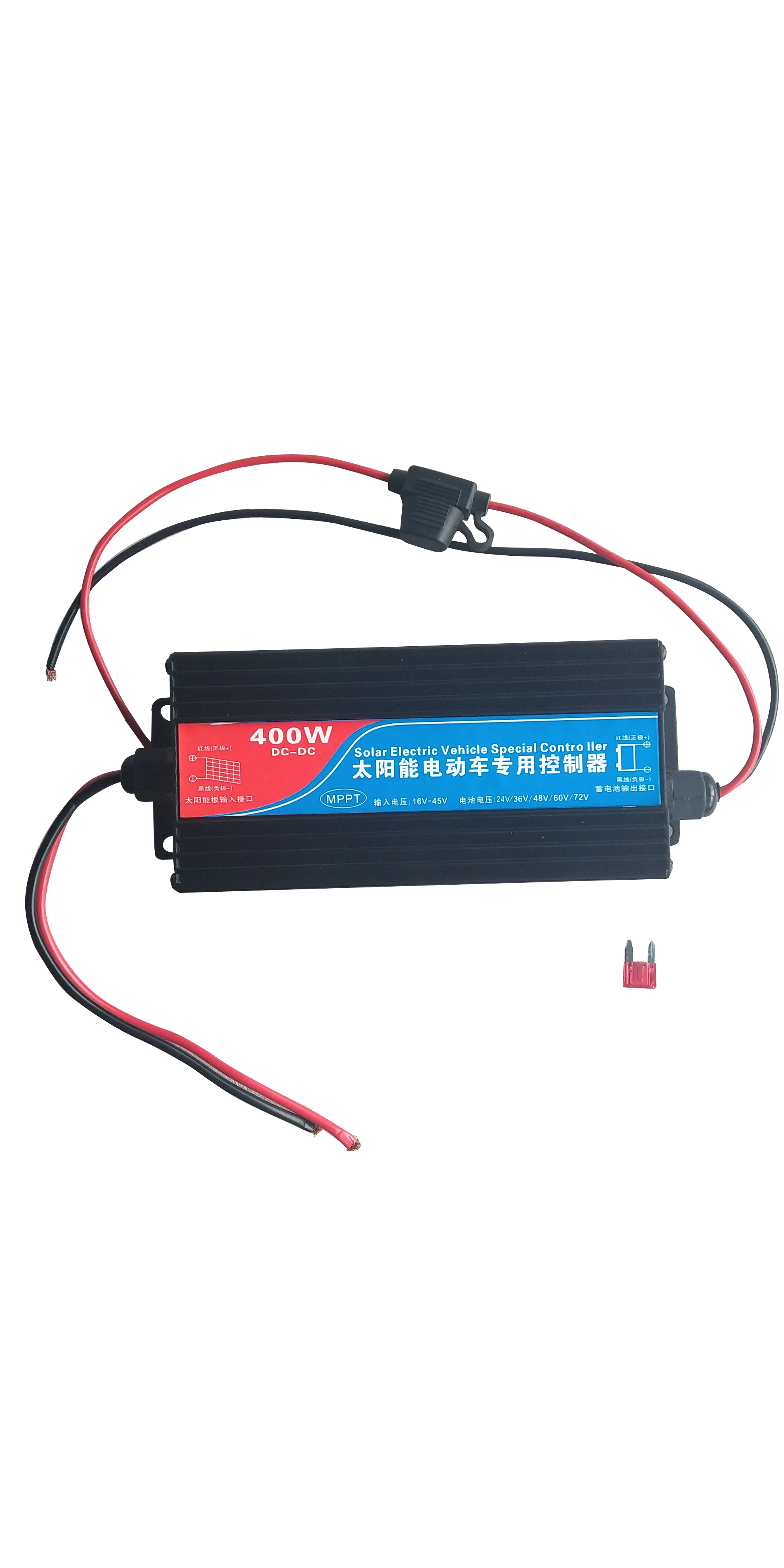 

MPPT Solar Boost Controller 24V36V48V60V72V Solar Electric Vehicle Controller 400W