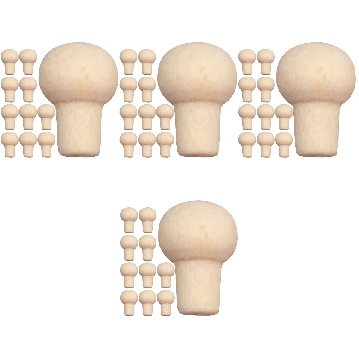 

48 Pcs Toy House Handle Mini Furniture Baby Small Drawer Door Handles DIY Accessories for Child