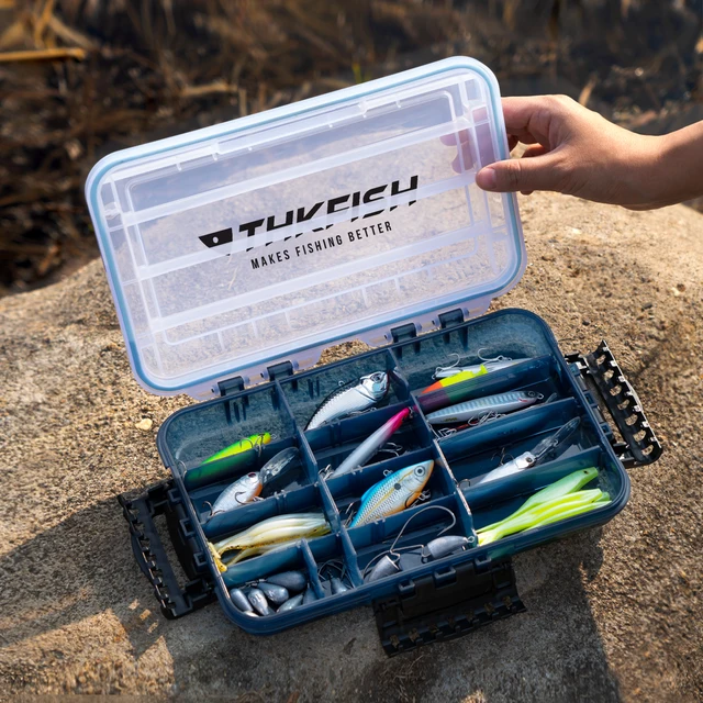 THKFISH 1pc Fishing Tackle Box 3600 3700 No-Slip Design Waterproof Floating  Adjustable Fishing Gear Boxes Storage Box Organizer - AliExpress