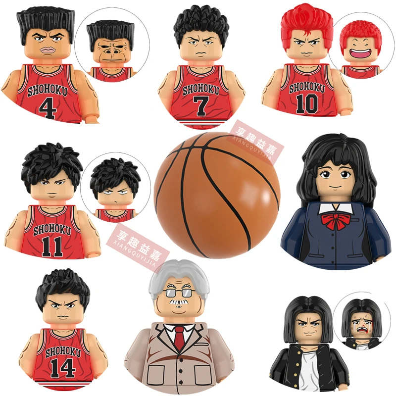 NEW MOC Basketball Star James Curry DIY Mini Figure Model Blocks Toys For Boys Hobbies Building Bricks Friends Brinquedos Gifts 2
